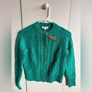 J. Crew Women's Cable Knit Cardigan